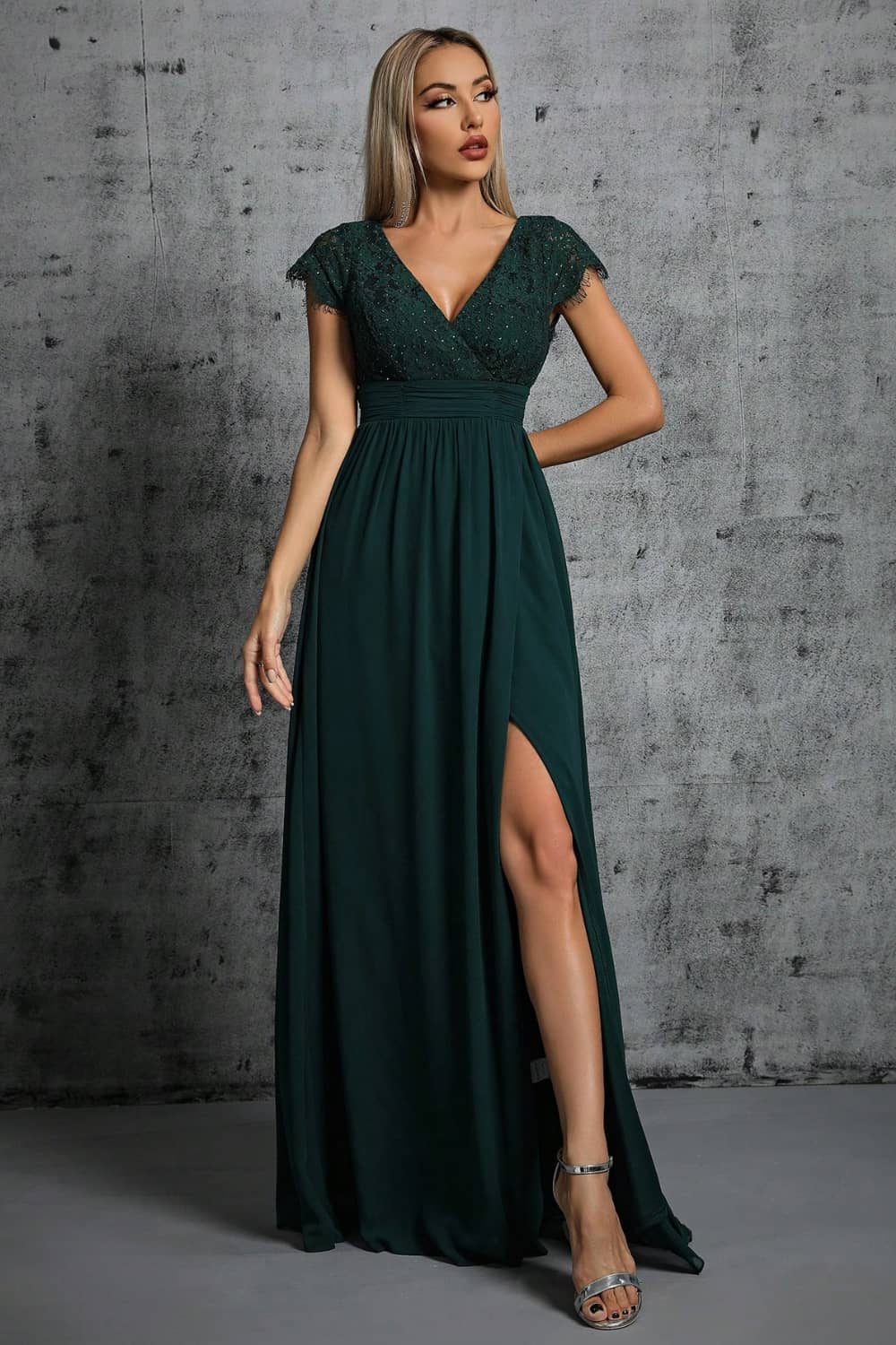 Robe Trapèze Chic <br> Pour Mariage