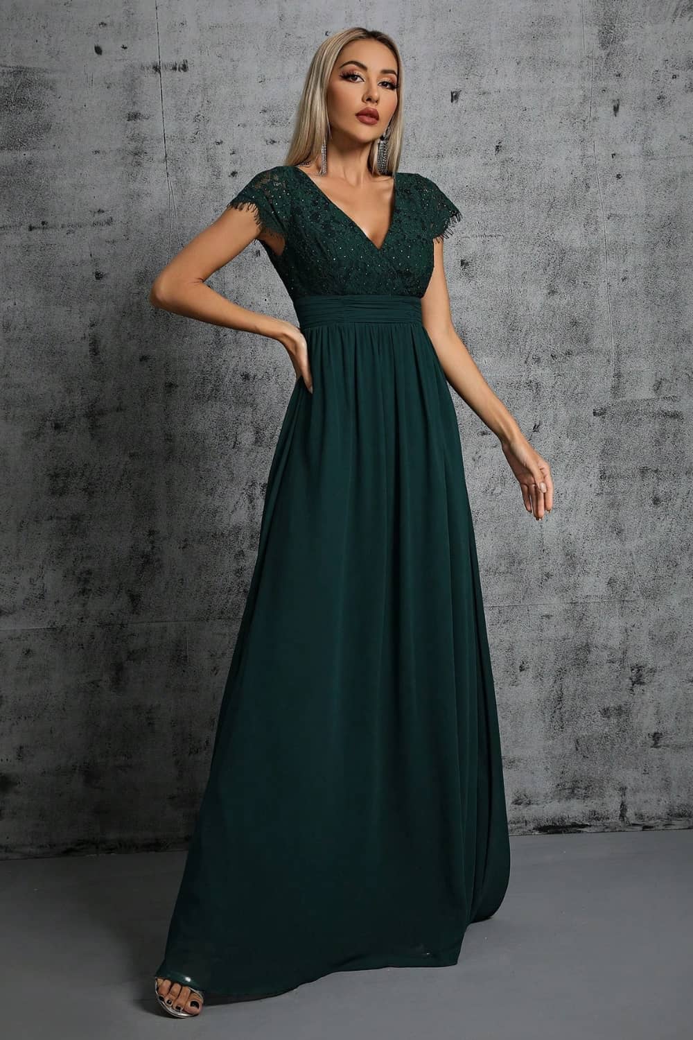 Robe Trapèze Chic <br> Pour Mariage