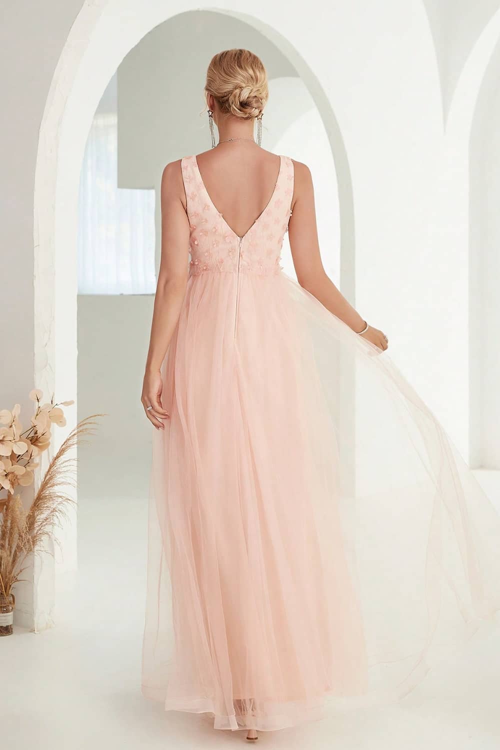 Robe Tulle Fleurie