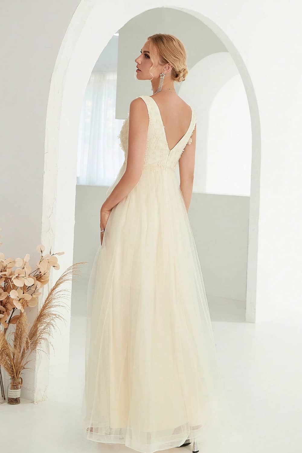 Robe Tulle Fleurie