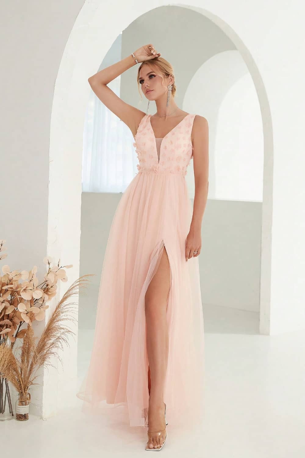 Robe Tulle Fleurie