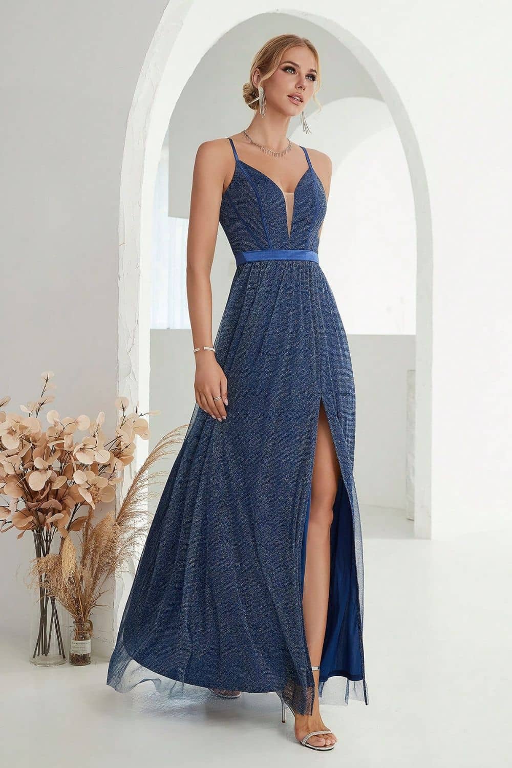 Robe Tulle Pailleté Mariage