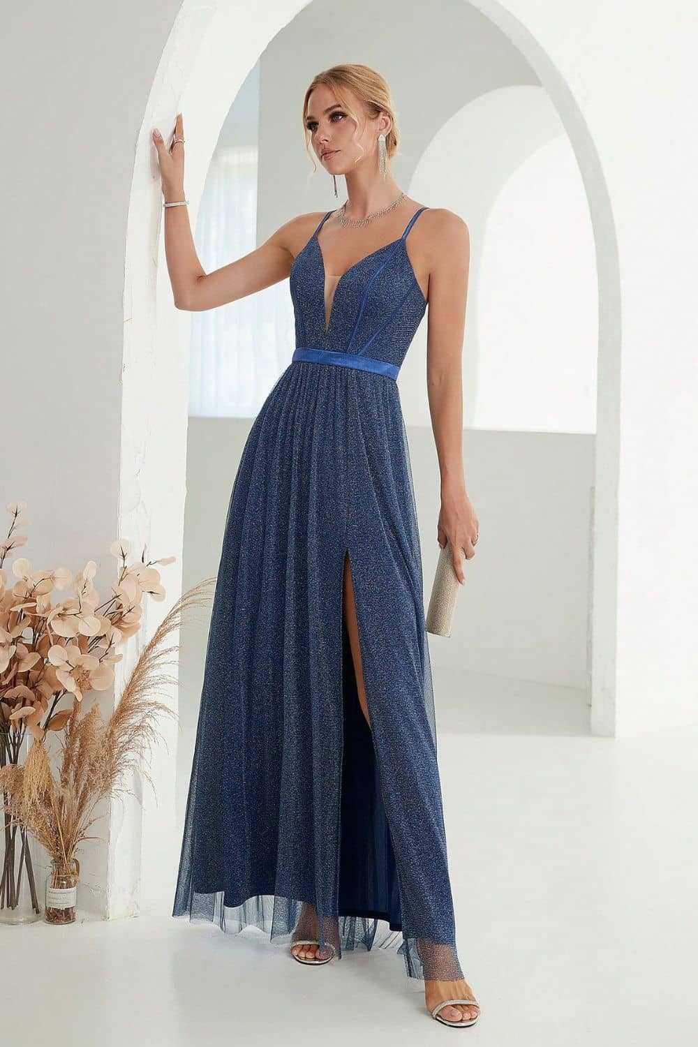 Robe Tulle Pailleté Mariage
